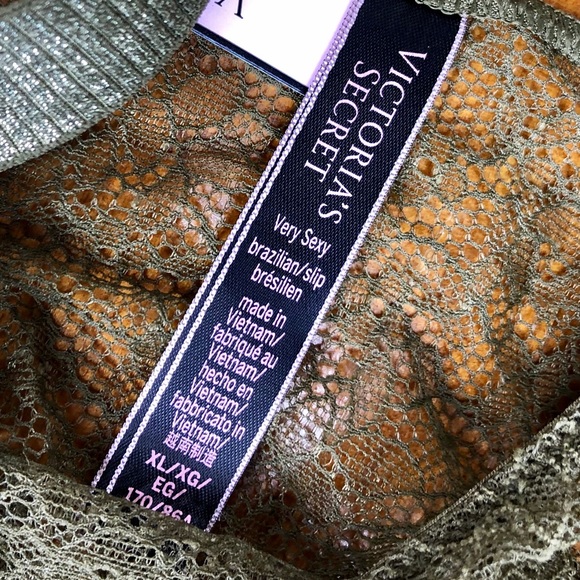 Victoria’s Secret Green Brazilian High Cut Panties - Picture 6 of 7